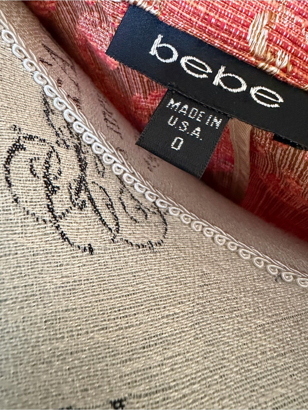 bebe Textured Blazer - Picture 4 of 4